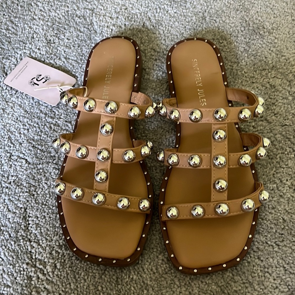 Studded Sandals